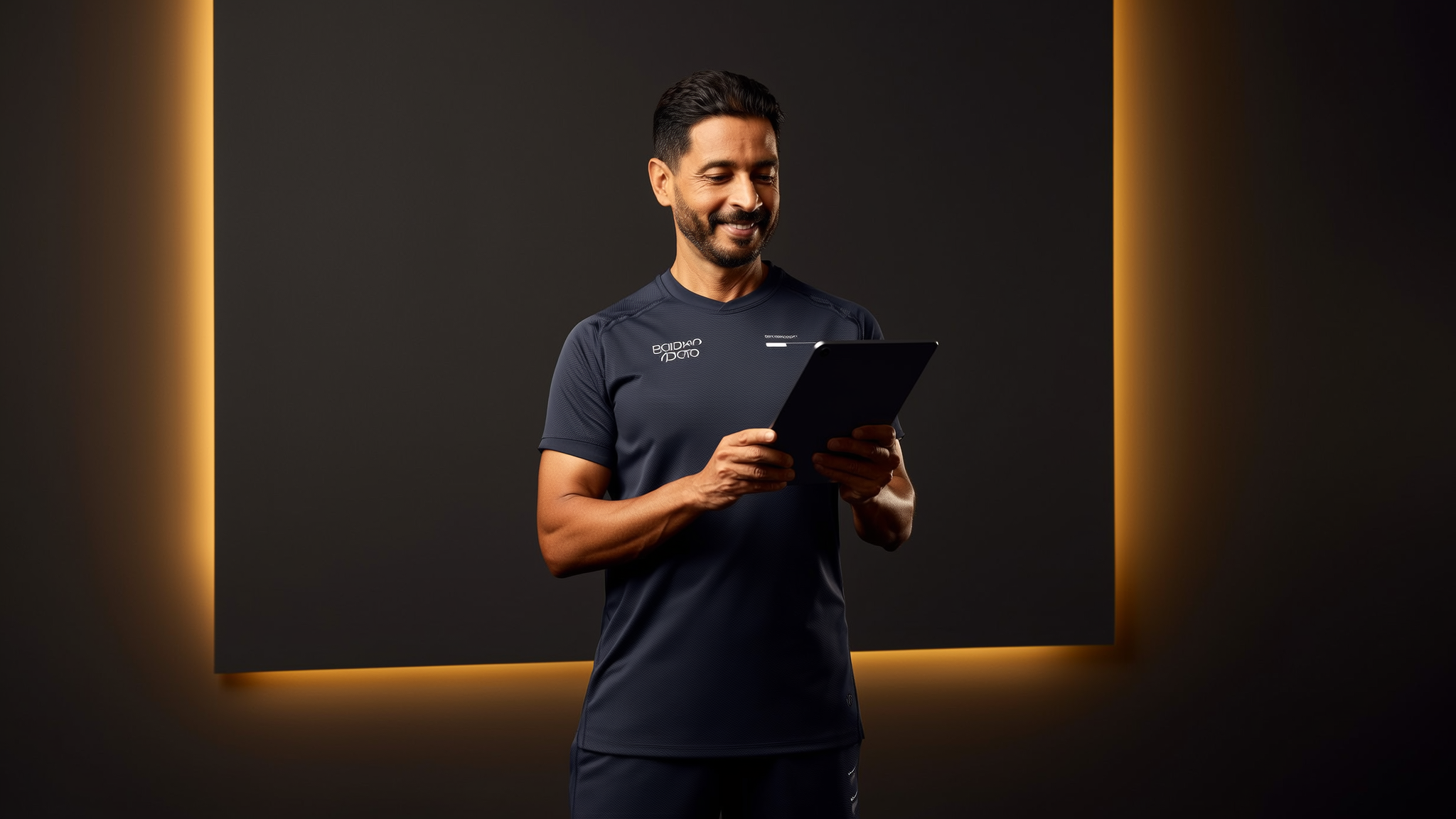 Profissional de saúde acompanhando a evolução de um cliente no ATP Training